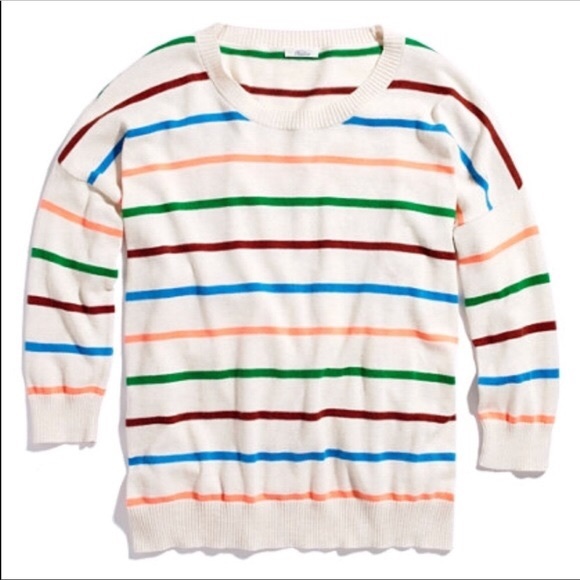Madewell Sweaters - Madewell • Colorstripe Sweater